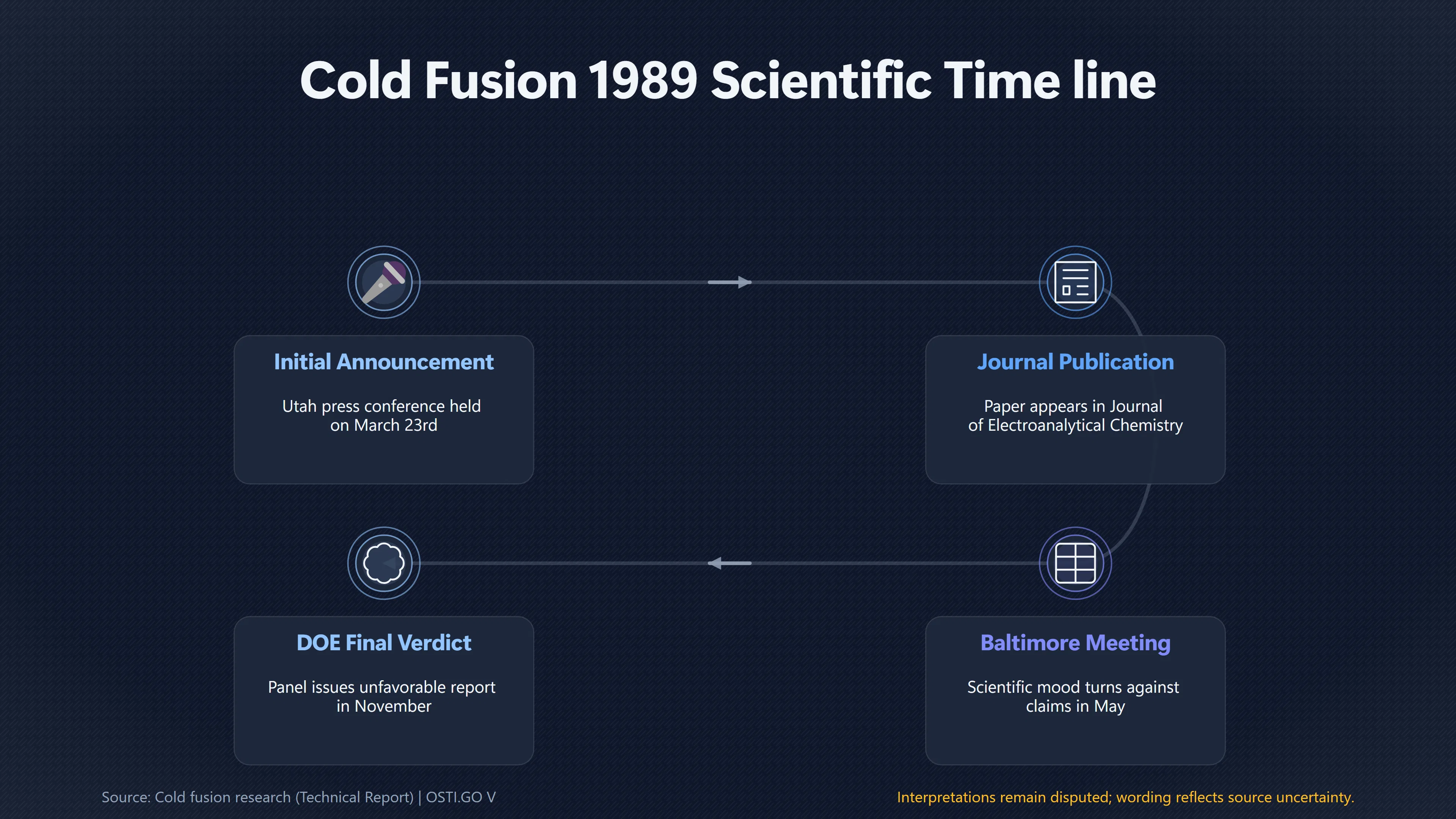 Overview image for Why Cold Fusion Collapsed After Its 1989 Debut