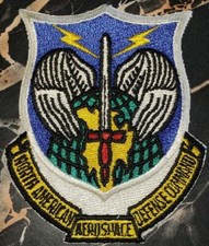 Listing image for Vintage North American Aerospace Defense Command -- 5" Patch NOS