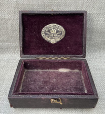 Listing image for Old Bradford Surgeon Dentist's Small Empty Box Science Memorabilia - Mr Matthews