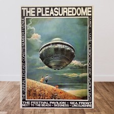 Listing image for The Pleasuredome UFO Poster Limited Edition Memorabilia Print Rave Poster Gift