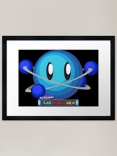 Listing image for Antimatter Particle Framed Art Prin Framed Wall Art Poster Canvas Print Picture