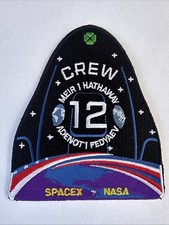 Listing image for Original Space Crew 12 NASA ISS Mission Program Patch 4.5”